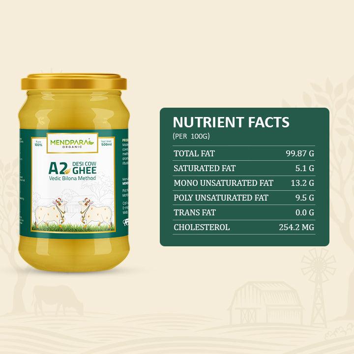 A2 Desi Cow Ghee (500 ml)